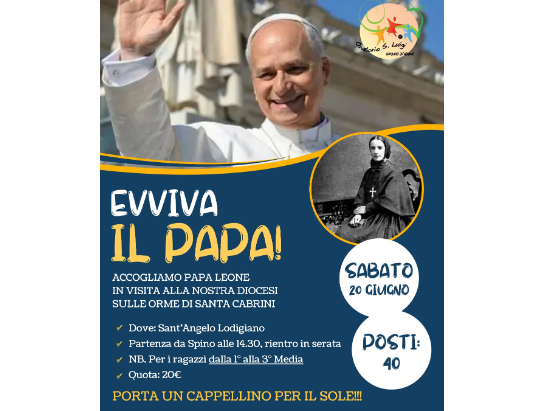 VISITA DEL PAPA A SANT'ANGELO LODIGIANO