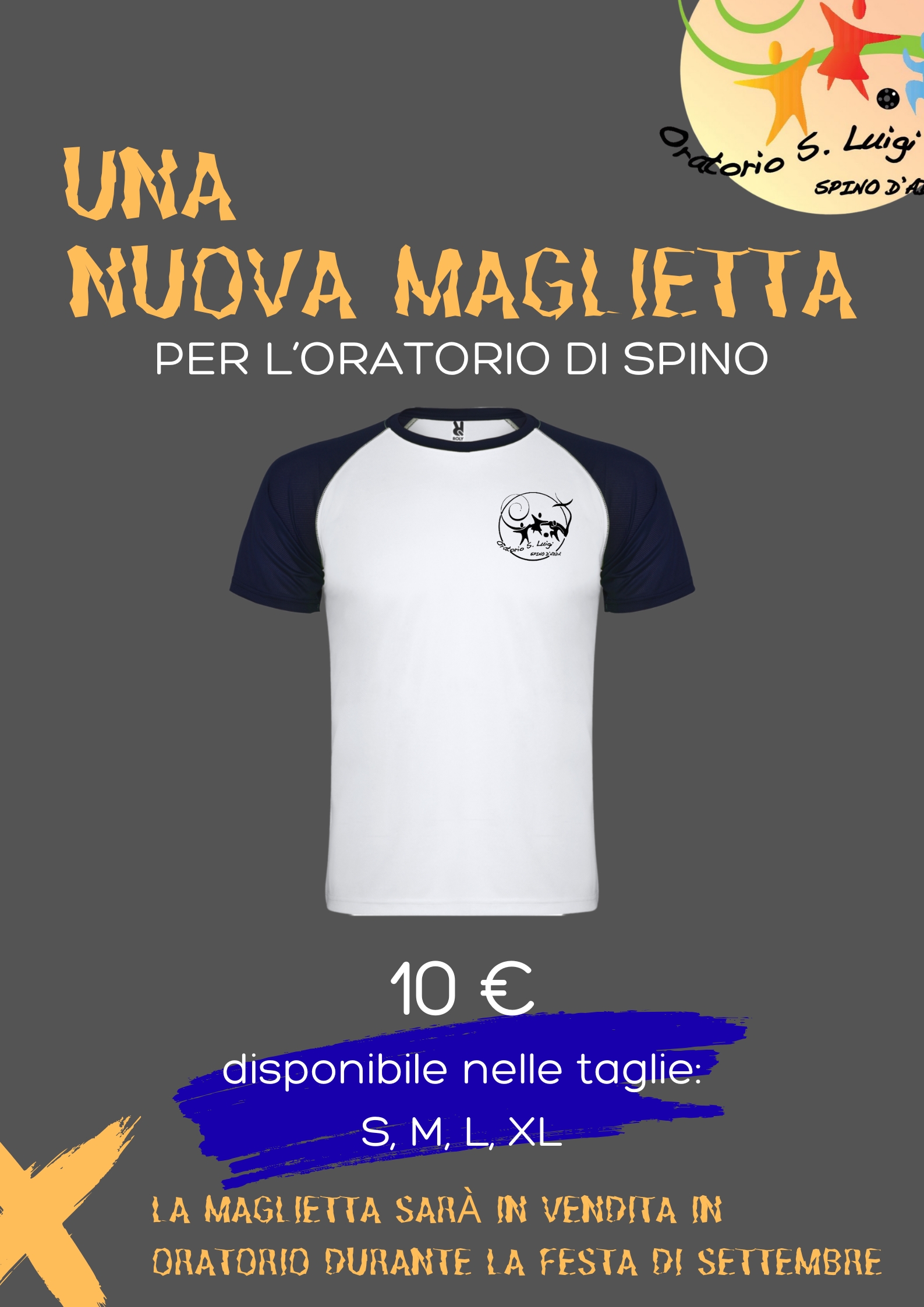 Maglietta dell'Oratorio!